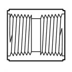 PVC SCH80 COUPLING