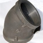 BLACK 45 ELBOW