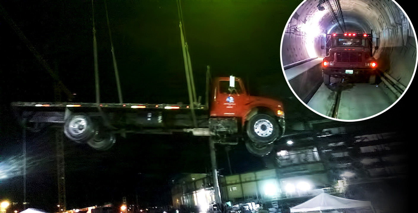 RJb truck 520 tunnel