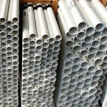 PVC PIPE SCH40 x 10’ PLAIN END